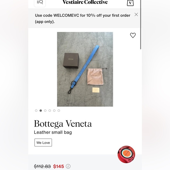 BOTTEGA VENETA LEATHER LANIARD - Picture 7 of 8